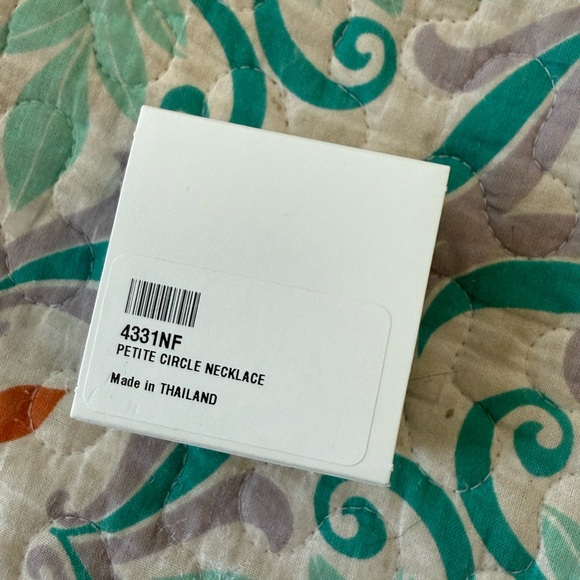 Touchstone Crystal Petite Circle Necklace - Picture 4 of 4